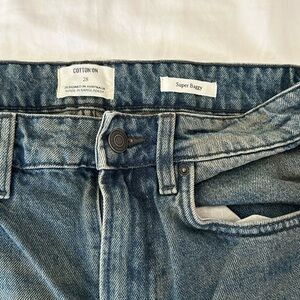 Cotton On Light Blue Super Baggy Men’s Jeans